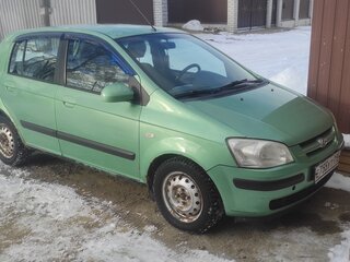 2003 Hyundai Getz I, зелёный, 250000 рублей, вид 1