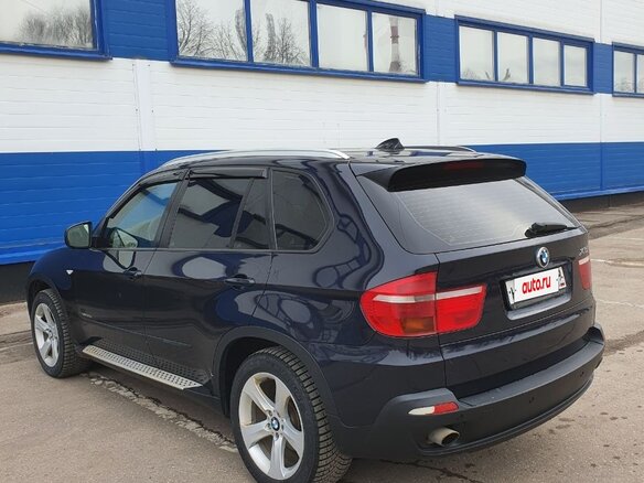 2009 BMW X5 30d II (E70), синий, 1800000 рублей - вид 5