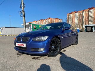 2007 BMW 3 серии 325i V (E90/E91/E92/E93), синий, 1400000 рублей, вид 2