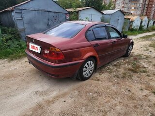 2000 BMW 3 серии 318i IV (E46), пурпурный, 455000 рублей, вид 4