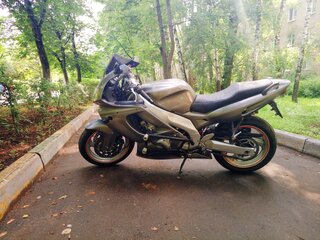 1998 Yamaha YZF600R Thundercat, серебристый, 330000 рублей, вид 3