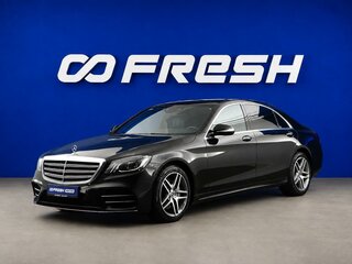 2019 Mercedes-Benz S-Класс 450 Long VI (W222, C217) Рестайлинг, чёрный, 5179999 рублей, вид 5
