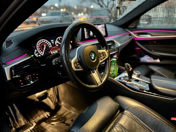 2019 BMW 5 серии 530d xDrive VII (G30/G31/G38), чёрный, 5288020 рублей - вид 16