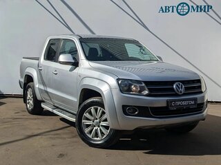 2013 Volkswagen Amarok Double Cab full-time I, серебристый, 1509000 рублей, вид 3