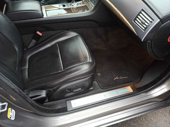 2008 Jaguar XF I, серый, 950000 рублей - вид 14