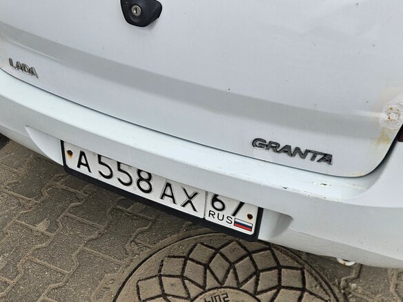 2013 Lada (ВАЗ) Granta I, белый - вид 10