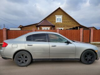 2001 Nissan Skyline XI (V35), серебристый, 550000 рублей, вид 4