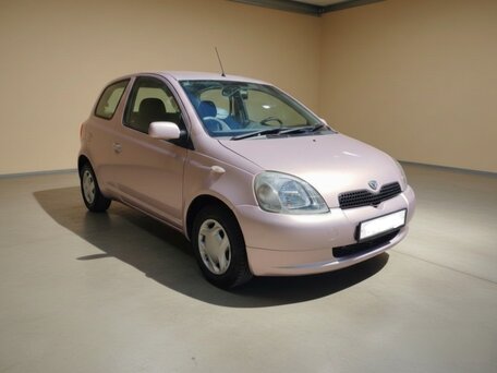 1999 Toyota Vitz I (P10), розовый, 299000 рублей, вид 3