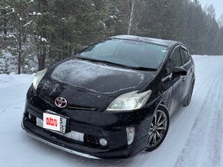 2013 Toyota Prius III Рестайлинг (XW30), чёрный, 1450000 рублей, вид 5