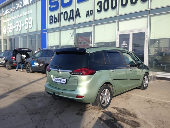 2012 Opel Zafira C, зелёный - вид 5