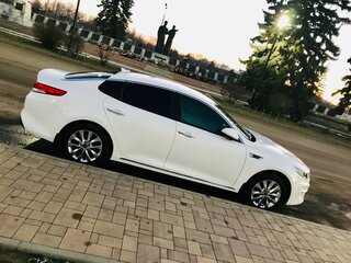 2018 Kia Optima IV, белый, 1800000 рублей, вид 4