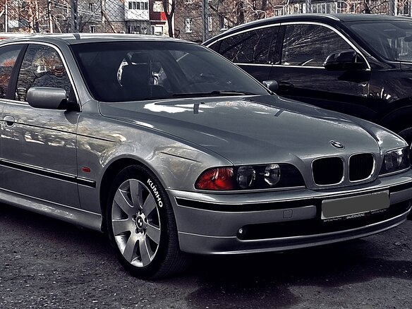 1998 BMW 5 серии 523i IV (E39), серебристый, 600000 рублей - вид 2