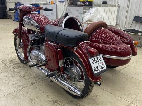 1972 Jawa 350/360, красный, 1070000 рублей, вид 4