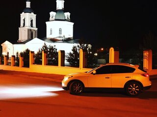 2010 Infiniti EX37 I (J50), белый, 900000 рублей, вид 5