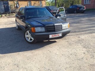 1990 Mercedes-Benz 190 (W201), чёрный, 240000 рублей, вид 2