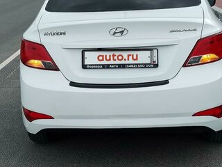 2014 Hyundai Solaris I Рестайлинг, белый, 850000 рублей, вид 4