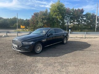 2020 Genesis G90 I Рестайлинг, чёрный, 2700000 рублей, вид 2