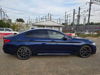 2018 BMW 5 серии 530d xDrive VII (G30/G31/G38), синий, 4150000 рублей, вид 3