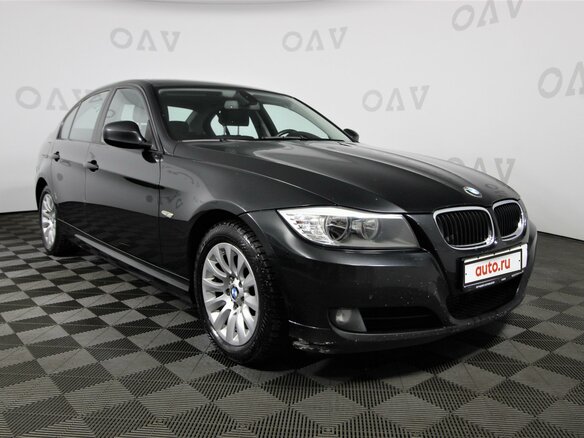 2008 BMW 3 серии 320d V (E90/E91/E92/E93) Рестайлинг, чёрный - вид 2