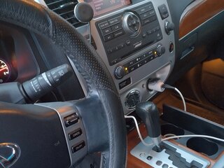 2008 Infiniti QX56 I Рестайлинг, серебристый, 1650000 рублей, вид 4