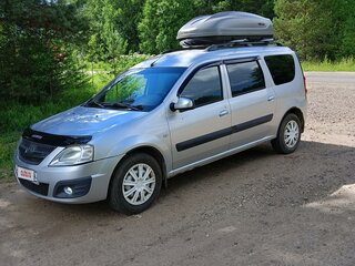 2013 Lada (ВАЗ) Largus I, серебристый, 800000 рублей, вид 1