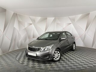2013 Kia Rio III, серый, 699150 рублей, вид 1