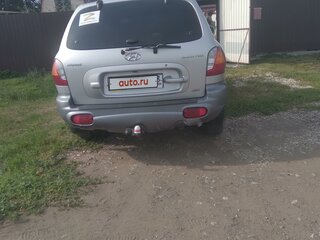 2002 Hyundai Santa Fe I, серебристый, 600000 рублей, вид 5
