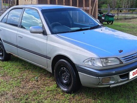 1996 Toyota Carina VII (T210), серебристый, 350000 рублей, вид 2