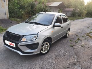 2012 Lada (ВАЗ) Granta I, серебристый, 210000 рублей, вид 2