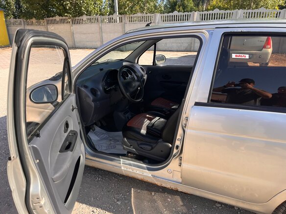 2008 Daewoo Matiz I Рестайлинг, серебристый, 210000 рублей - вид 5