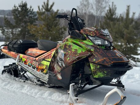 2017 BRP Ski-Doo Summit 850, белый, 1100000 рублей, вид 3