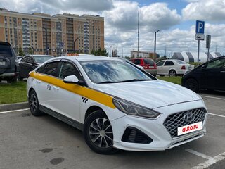 2019 Hyundai Sonata VII (LF) Рестайлинг, белый, 1190000 рублей, вид 2