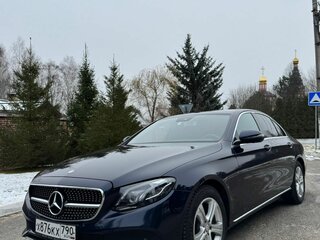 2016 Mercedes-Benz E-Класс 200 V (W213, S213, C238), синий, 2650000 рублей, вид 1