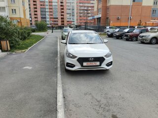 2018 Hyundai Solaris II, белый, 1277721 рублей, вид 1