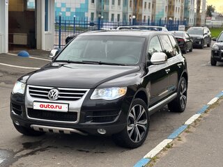 2008 Volkswagen Touareg I Рестайлинг, чёрный, 1250000 рублей, вид 1