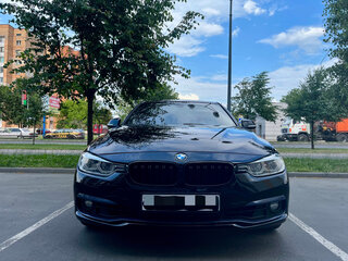 2017 BMW 3 серии 330i xDrive VI (F3x) Рестайлинг, чёрный, 1730000 рублей, вид 4