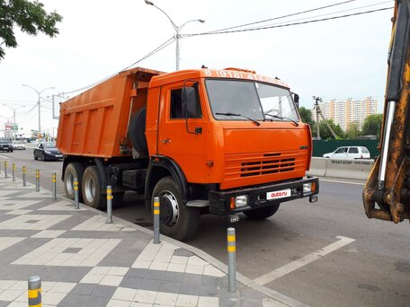 2004 КамАЗ 65115, оранжевый, 2500000 рублей, вид 1