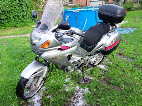 2002 Honda NT650V Deauville, серый, 390000 рублей, вид 2