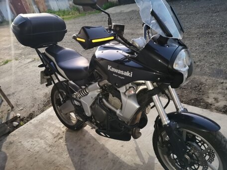 2007 Kawasaki Versys 650, чёрный, 395000 рублей, вид 3