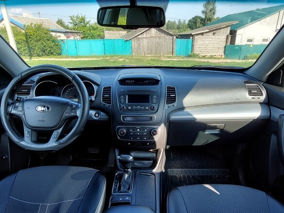 2015 Kia Sorento II Рестайлинг, серый, 1653861 рублей - вид 5