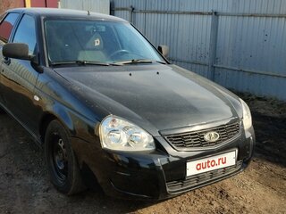 2012 Lada (ВАЗ) Priora I, чёрный, 391000 рублей, вид 3
