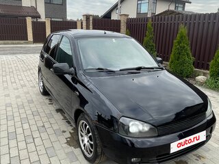2012 Lada (ВАЗ) Kalina I, чёрный, 210000 рублей, вид 1