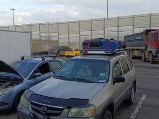 2001 Mazda Tribute I, золотистый, 750000 рублей, вид 3