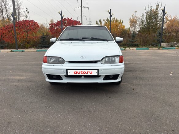 2013 Lada (ВАЗ) 2114, белый - вид 2