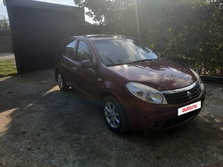 2011 Renault Sandero I, красный, 370000 рублей, вид 3