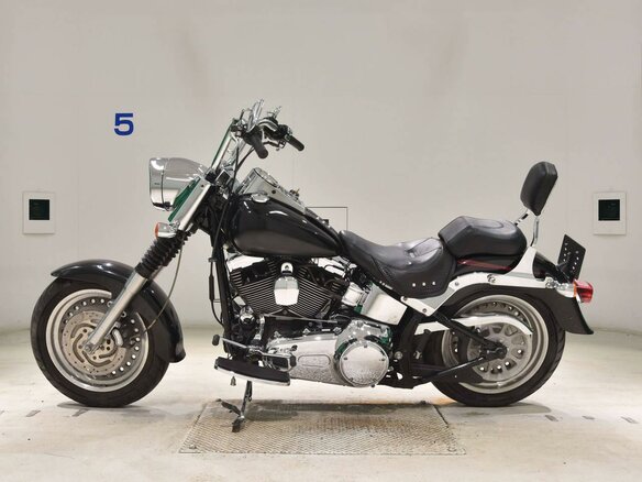 2007 Harley-Davidson Fat Boy, чёрный, 799000 рублей