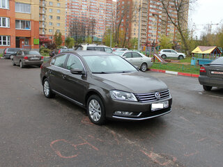 2012 Volkswagen Passat B7, коричневый, 1250000 рублей, вид 3