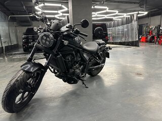 2022 Honda CMX 1100 Rebel, чёрный, 850000 рублей, вид 2