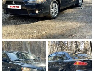2007 Mitsubishi Lancer X, чёрный, 620000 рублей, вид 4