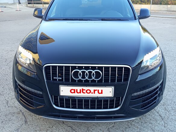 2015 Audi Q7 I (4L) Рестайлинг, чёрный, 3200000 рублей